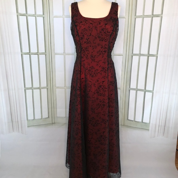 Dave & Johnny Dresses & Skirts - Dave & Johnny Glitter Evening Prom Dress Burnout